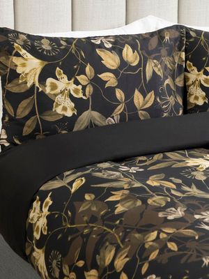 Bedding House Serpentine Duvet Cover Black