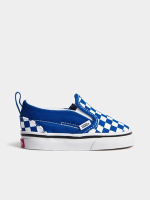Vans Toddler Slip-On Blue/White Sneaker