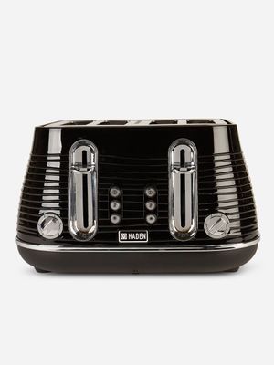 Haden Devon 4 Slice Toaster Black