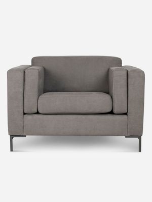 Rachel 1 Seater Sabie Dark Grey