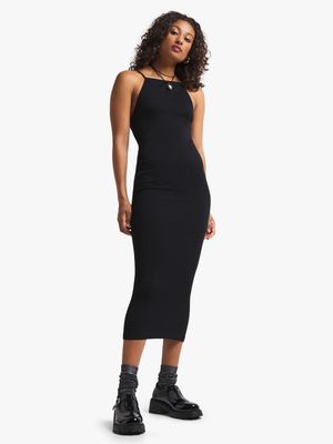 Women's Black Seamless Dress