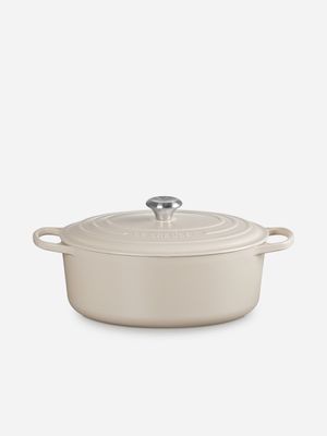 Le Creuset Signature Oval Casserole 30cm Brioche