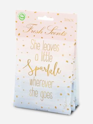 Born to Sparkle Scented Sachet 3-Pack