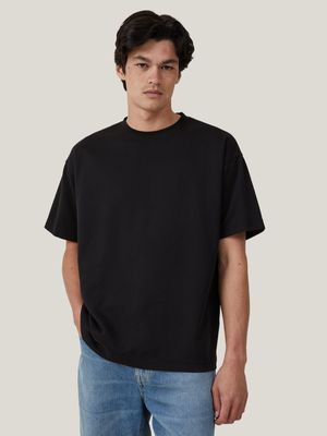 Men's Cotton On Black Hyperweave T-Shirt