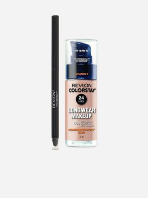 Revlon ColorStay Longwear Combination/Oily Makeup & Eyeliner Special Offer