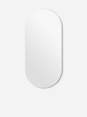 Contemporary Oval Wall Mirror