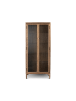 allen wood cabinet walnut