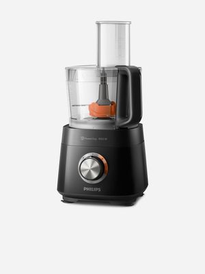 philips viva food processor 850w black