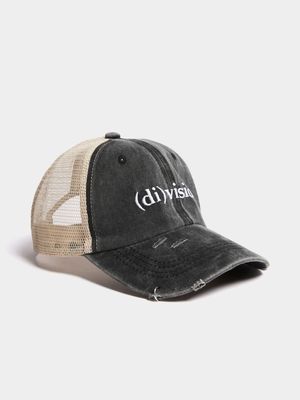 Men's Grey Vision Trucker Cap