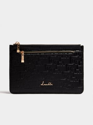 Luella Embossed Travel Pouch