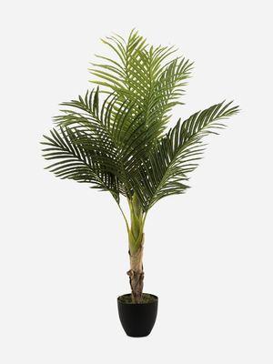 Medium Faux Palm Tree In Plastic Pot