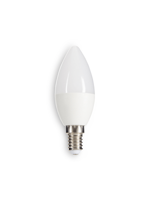 cool white E14 7W opal plastic LED