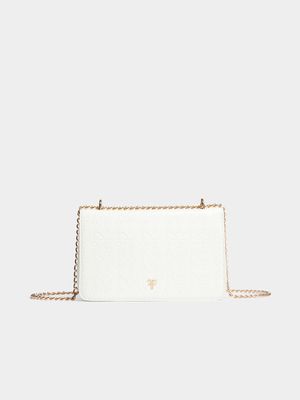 Patent FF Emboss Multiway Crossbody Bag