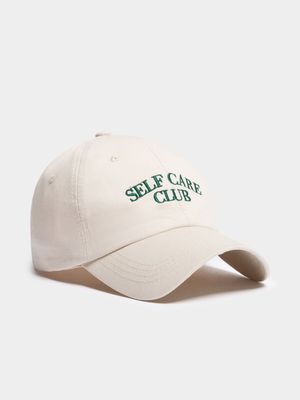 Women's Ecru Peak Cap