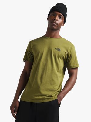 The North Face Men's Simple Dome Forest Olive T-shirt