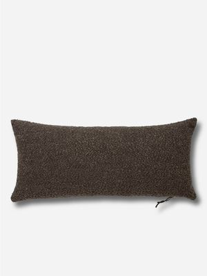 Boucle Scatter Cushion Charcoal 30x65