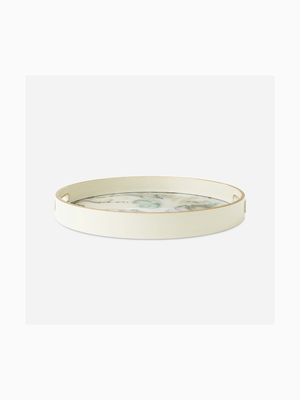 Water Mark Round Tray 34cm