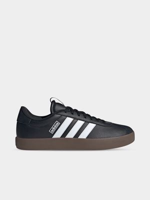 Mens adidas VL Court 3.0 Black/White/Gum Sneakers