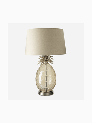 Table Lamp Pineapple With Cut Glass 58.5cm