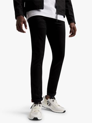 Men's Fabiani Denim Di Lusso Black Skinny Denims