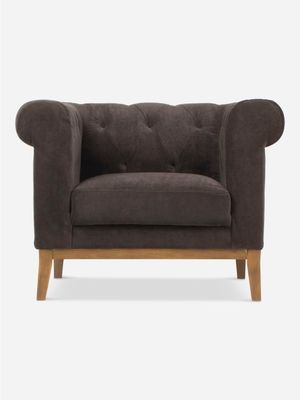 Soho 1 Seater Danny Charcoal