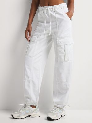 News Denim Pull On Cargo Pants