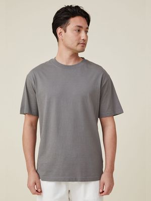 Men's Cotton On Grey Organic Loose Fit T-Shirt