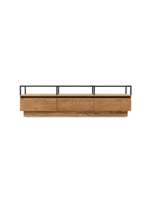 Aria Media Unit Dark Oak