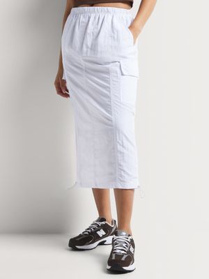 Y&G Parachute Utility Midi Skirt