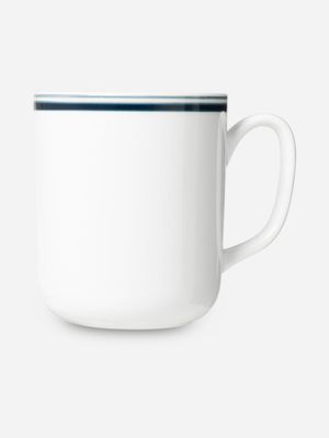 Sur La Table  Bistro Blue Stripe Mug