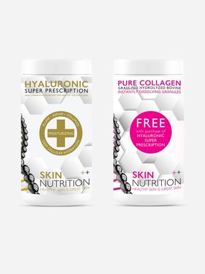 Skin Nutrition Hyaluronic 90 Caps & Collagen Combo