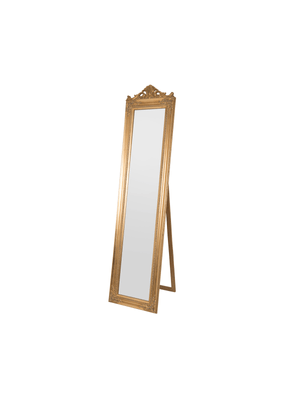 princess cheval mirror gold