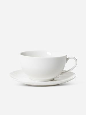 Guesthouse New Bone Cup & Saucer White 270ml