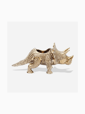 Rialheim Dino Pot Plant Holder Bronze