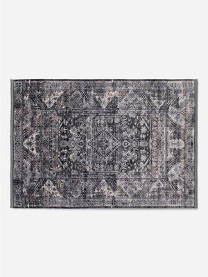 Vega Anthracite Carpet Viscose 200x290