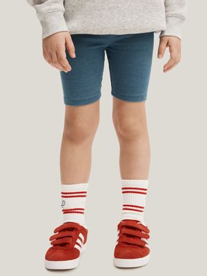 Cotton On Kids Girl Blue Hailey Bike Shorts