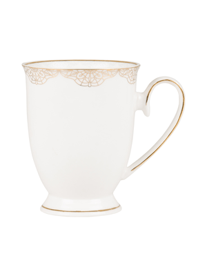 Gold Lace Edge Mug 250ml