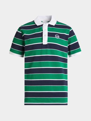 Older Boys Stripe Golfer