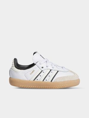 adidas Originals Toddler Samba White/Black Sneaker