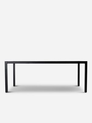 malaga dining table 160cm black