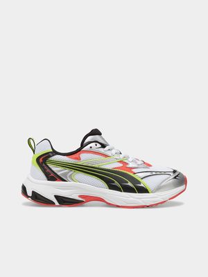 Puma Men's Morphic White/Red Sneaker