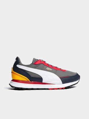 Puma Men's Road Rider Retro Multicolour Sneaker