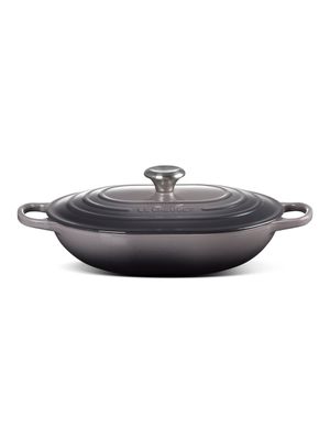 Le Creuset Oblong Casserole Oven Flint 31cm