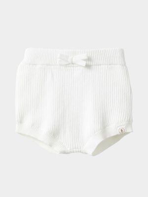 Cotton On Baby Cream Organic Knit Bloomers