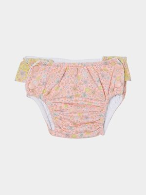 Cotton On Baby Pink Steph Swim Nappy