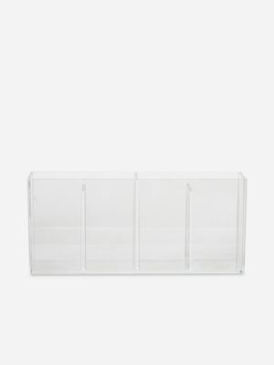 Acrylic 4 Compartment Organiser