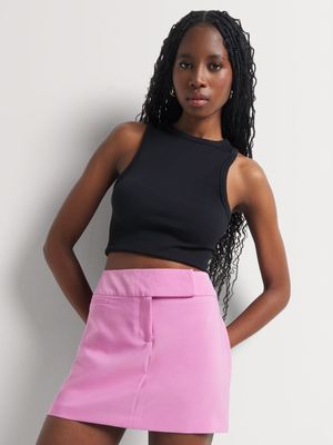 Y&G Extended Tab Micro Mini Skirt