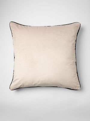 Alora Velvet Scatter Cushion Cream 60x60cm