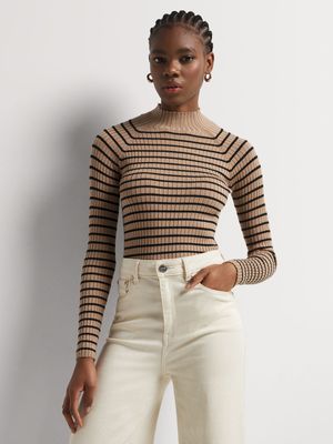 Y&G Mock Neck Layering Knit