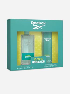 Reebok Cool Your Body Eau De Toilette  Gift Set